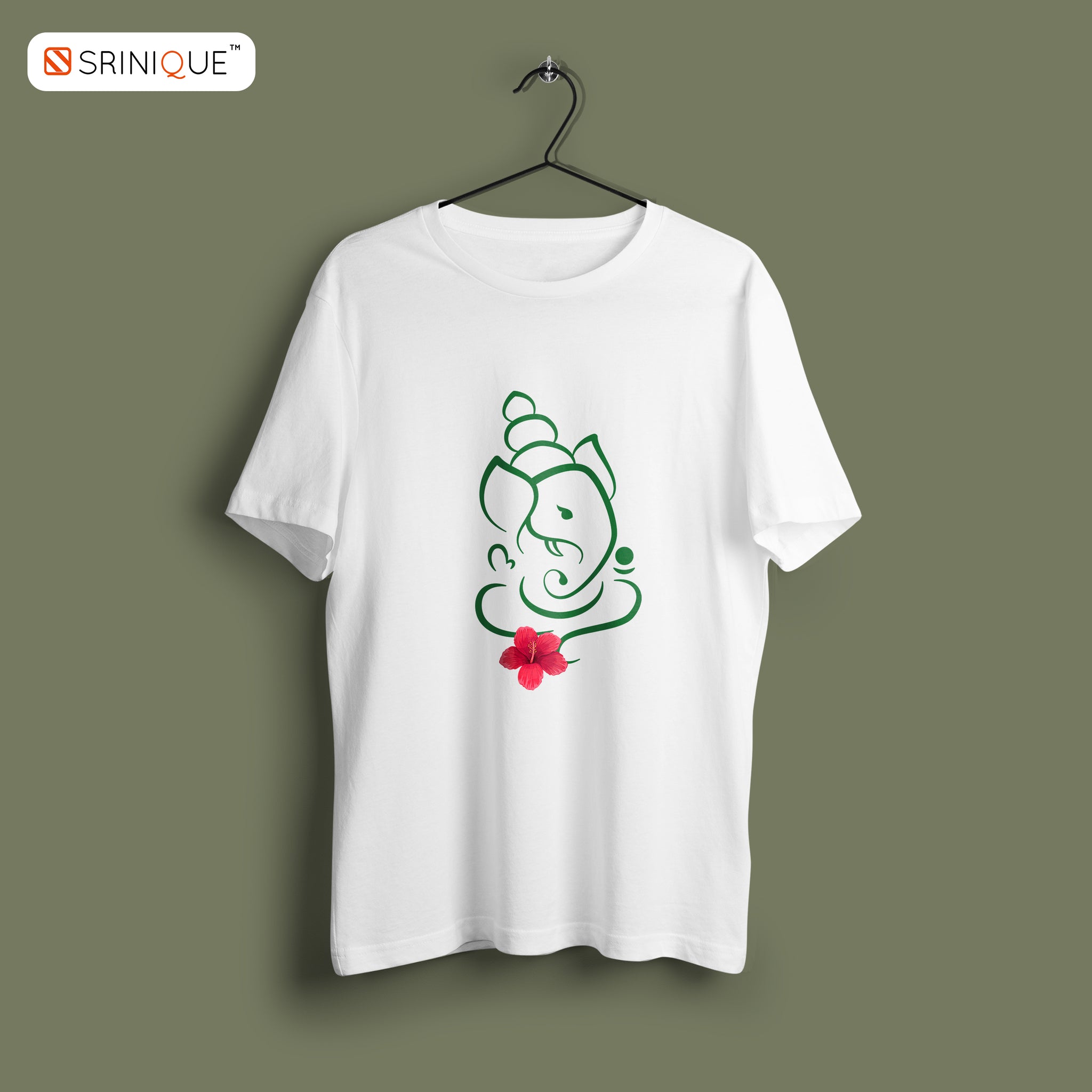 Ganesh Chaturthi T-shirt Printed  GanpatiD01